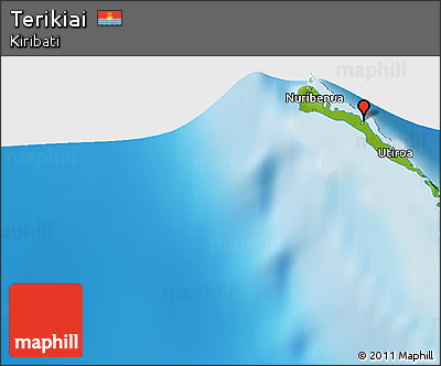 Physical 3D Map of Terikiai