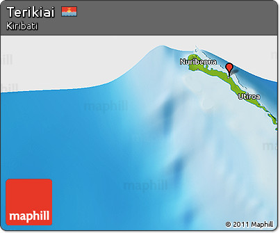 Physical 3D Map of Terikiai