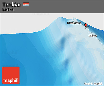 Political 3D Map of Terikiai
