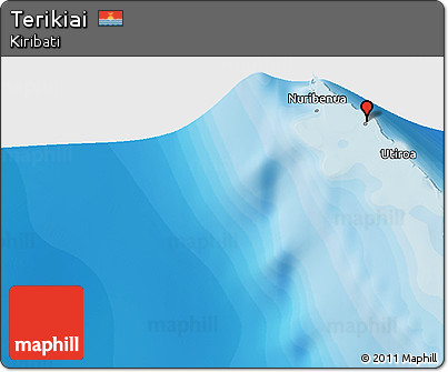 Political 3D Map of Terikiai