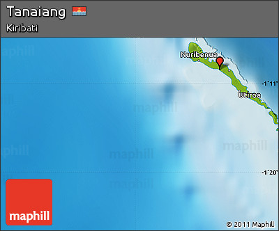 Physical Map of Tanaiang