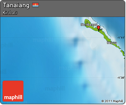 Physical Map of Tanaiang