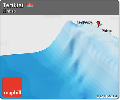 Political Panoramic Map of Terikiai