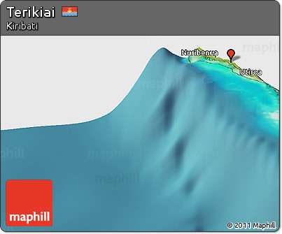 Satellite Panoramic Map of Terikiai