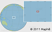 Savanna Style Location Map of the area around 1° 24' 2" S, 174° 10' 30" W
