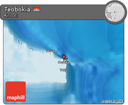 Political 3D Map of Teobokia