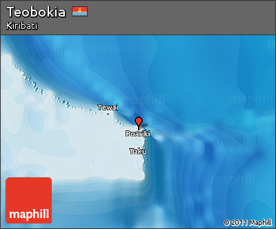 Political 3D Map of Teobokia