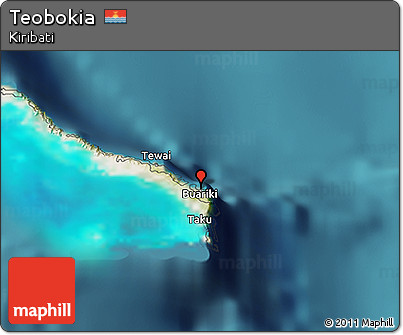 Satellite 3D Map of Teobokia