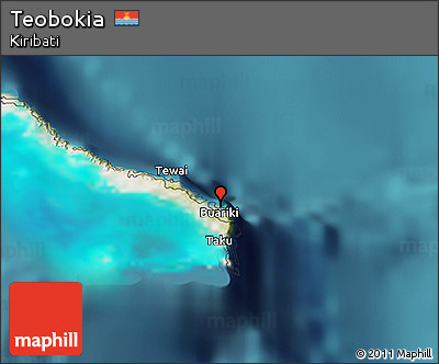 Satellite 3D Map of Teobokia