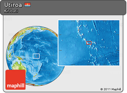 Physical Location Map of Utiroa