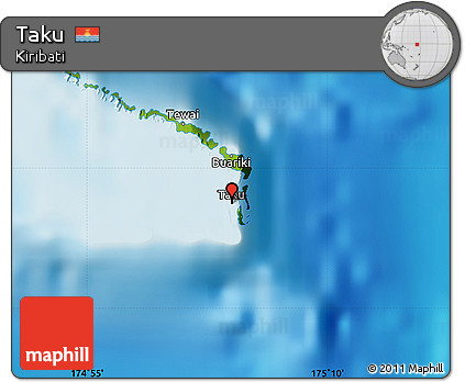Physical Map of Taku