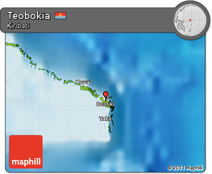 Physical Map of Teobokia