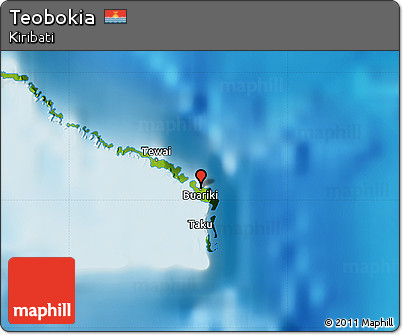 Physical Map of Teobokia