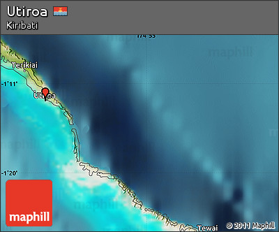 Satellite Map of Utiroa