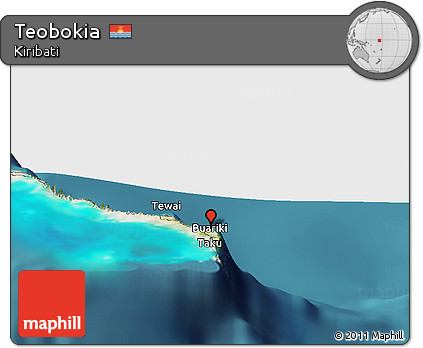 Satellite Panoramic Map of Teobokia