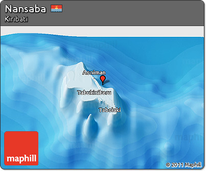 Political 3D Map of Nansaba