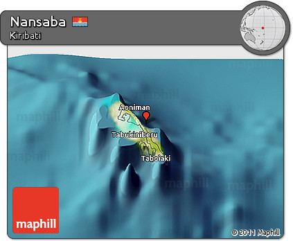 Satellite 3D Map of Nansaba