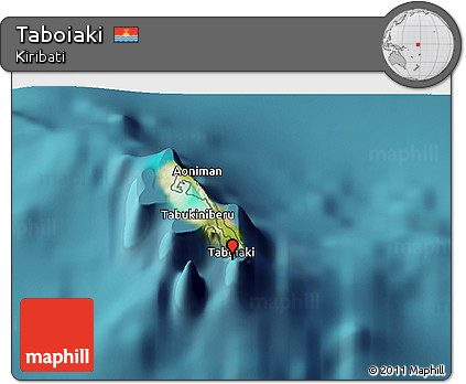 Satellite 3D Map of Taboiaki