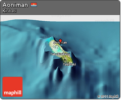 Satellite 3D Map of Aoniman
