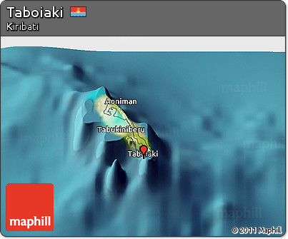 Satellite 3D Map of Taboiaki