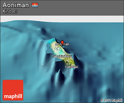 Satellite 3D Map of Aoniman