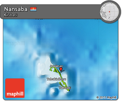 Physical Map of Nansaba