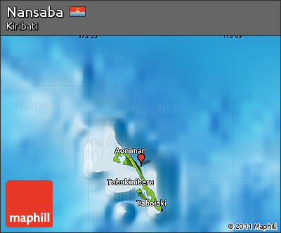 Physical Map of Nansaba