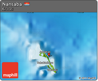Physical Map of Nansaba