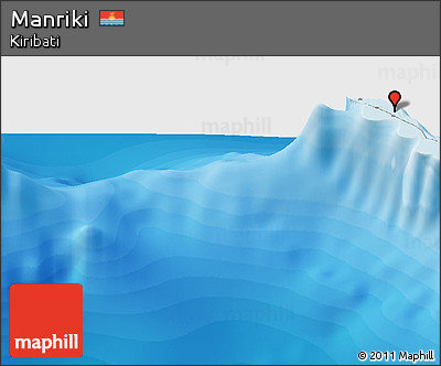 Political Panoramic Map of Manriki
