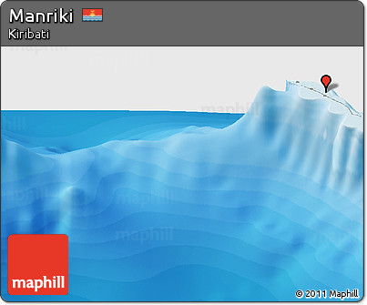Political Panoramic Map of Manriki
