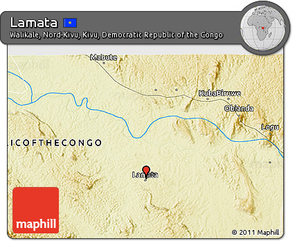 Physical 3D Map of Lamata