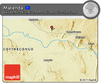 Physical 3D Map of Matenda
