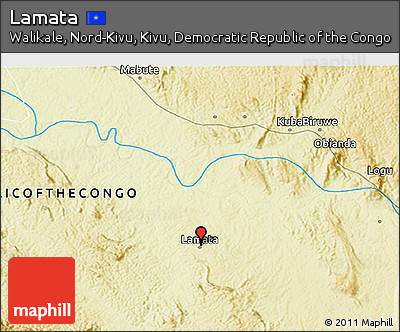 Physical 3D Map of Lamata