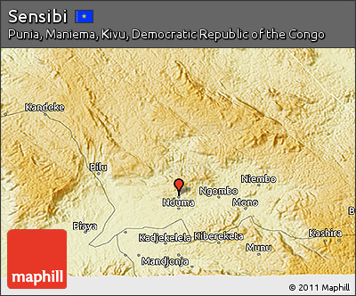 Physical 3D Map of Sensibi