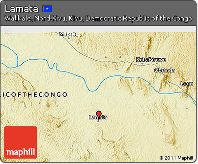 Physical 3D Map of Lamata