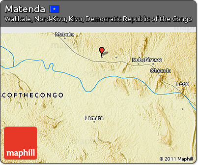 Physical 3D Map of Matenda