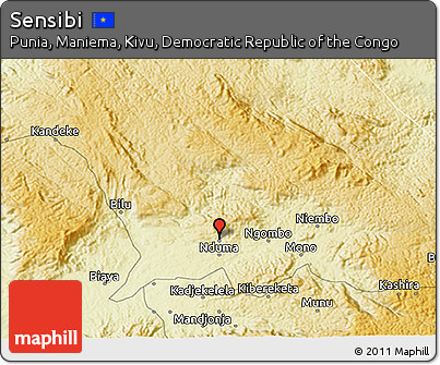 Physical 3D Map of Sensibi