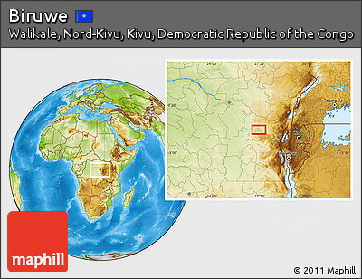 Physical Location Map of Biruwe