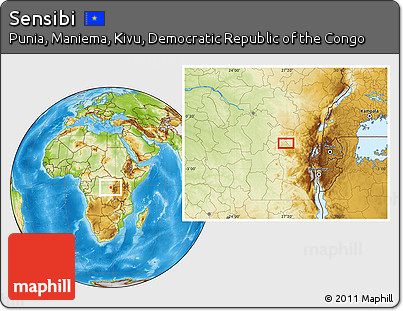 Physical Location Map of Sensibi