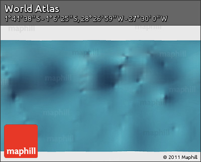 Satellite 3D Map of the Area around 1° 24' 2" S, 27° 58' 30" W
