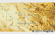 Physical 3D Map of Mianga