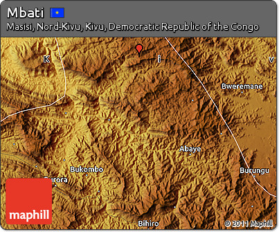 Physical Map of Mbati