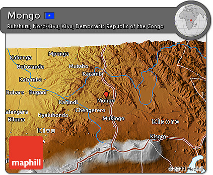 Physical 3D Map of Mongo