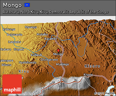 Physical 3D Map of Mongo