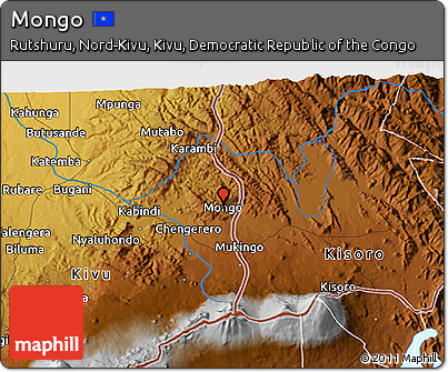 Physical 3D Map of Mongo