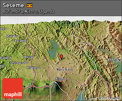 Satellite 3D Map of Seseme