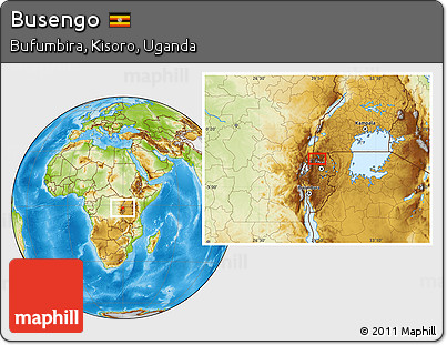 Physical Location Map of Busengo