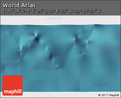 Satellite 3D Map of the Area around 1° 24' 2" S, 29° 40' 29" W