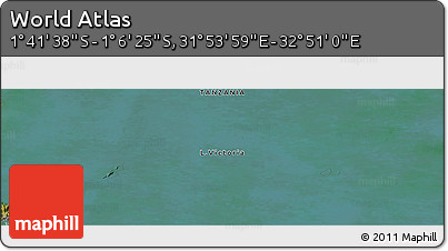 Satellite Panoramic Map of the Area around 1° 24' 2" S, 32° 22' 30" E
