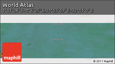 Satellite Panoramic Map of the Area around 1° 24' 2" S, 32° 22' 30" E